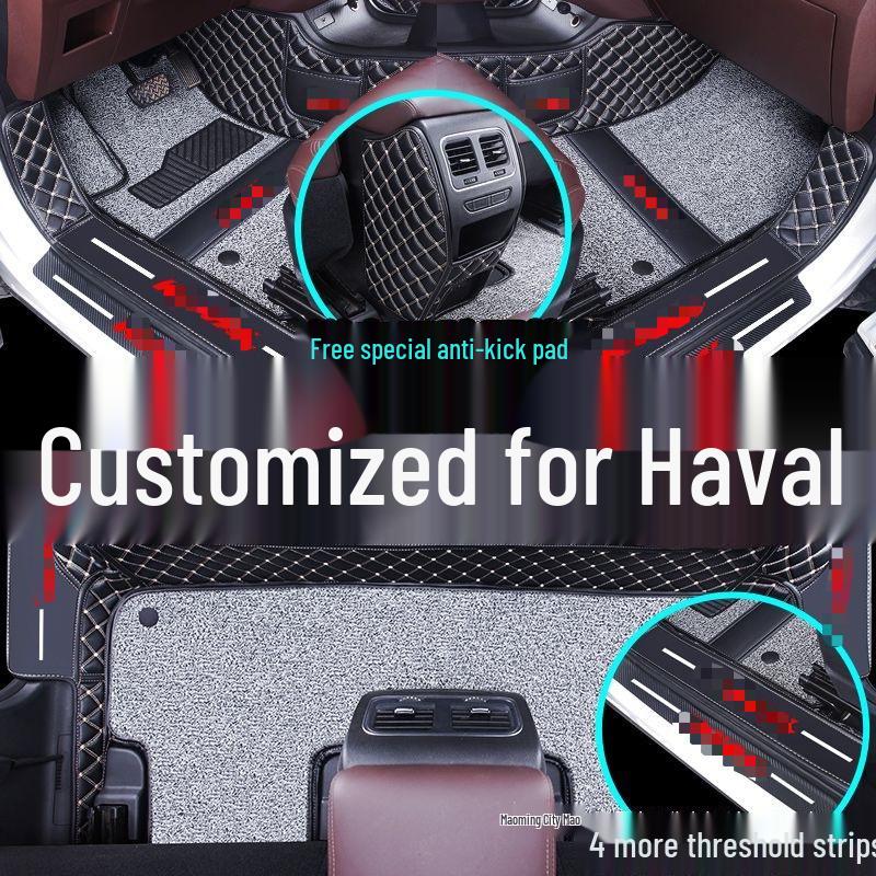 Custom Full Coverage Floor Mats for Haval H6, H2, Big Dog M6, Menglong F7, and H9