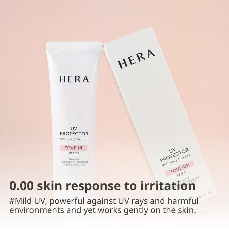 [Hera] NEW 2026 UV PROTECTOR TONE-UP Peach SPF50+ / PA++++ 50ml