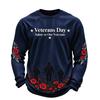 Men's Knit Crewneck Long Sleeve Shirt for Casual or Everyday Wear