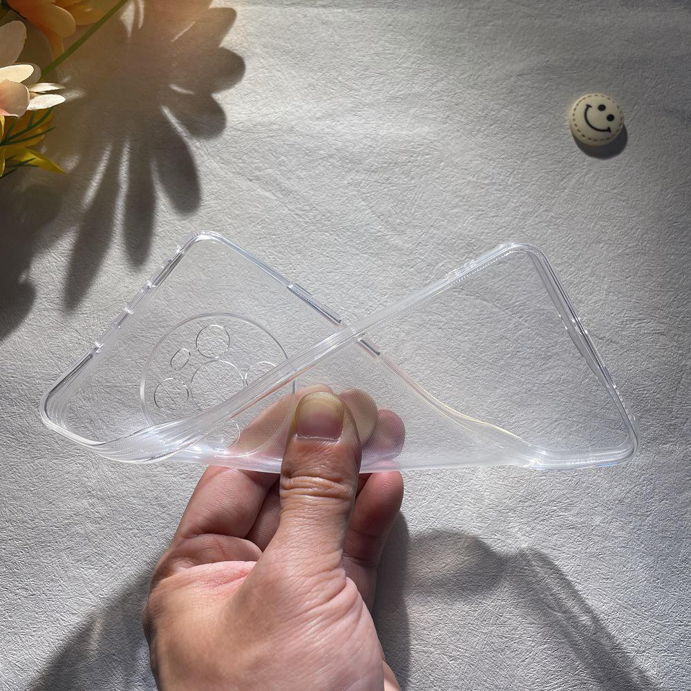 Redmi Note 14 Pro/11T Pro/12 Turbo/9/8/13 Transparent Anti-Drop Silicone Case