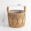 Elegant Woven Plant Holder for Stylish Indoor And Outdoor Greenery Display