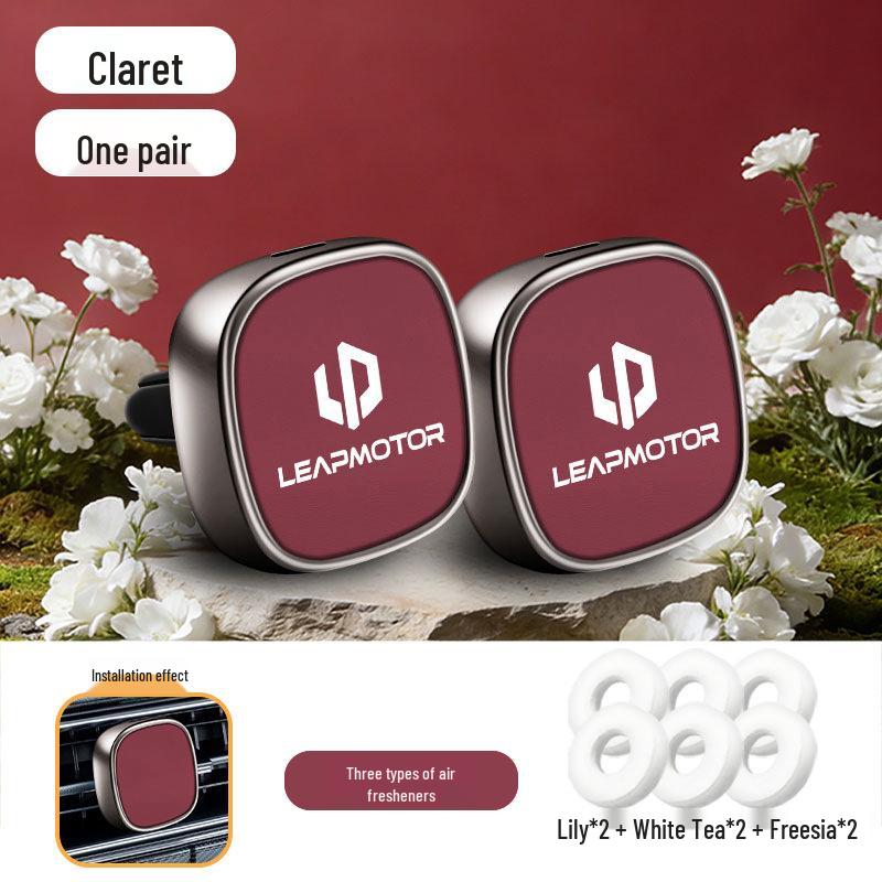 Leapmotor Car Air Freshener Vent Clip – C10, C11, C16, T03 - High-Grade Alloy Fragrance Decor