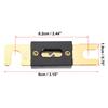 X AUTOHAUX ANL Fuse Gold Tone Plated 175A Universal Inverter for Car Vehicle Truck Audio 9pcs