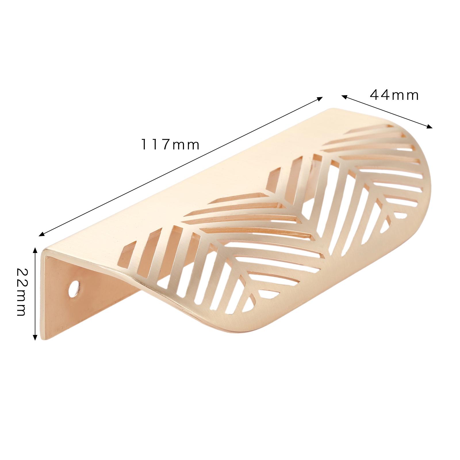 

Ручка в форме листа, полая, золотистая, полая, ручка для мебели, ручка-листья для шкафа, цинковый сплав, 40 мм/96 мм, золотистый, ящик для шкафа с винтами