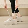 Thick Bottom Appearance Increases White Flats Vulcanize Lux Shoes Women Fashion Sneakers Sports Shoose Drop Shipping