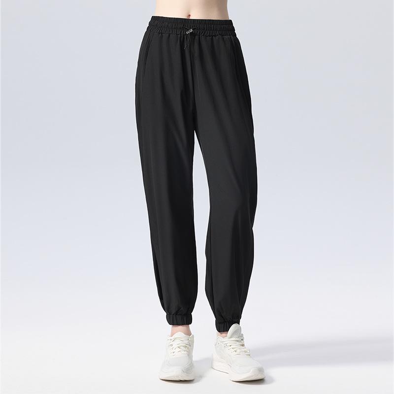 

Women s Quick-Drying Loose Joggers - Cuffed Yoga & Running Pants Large