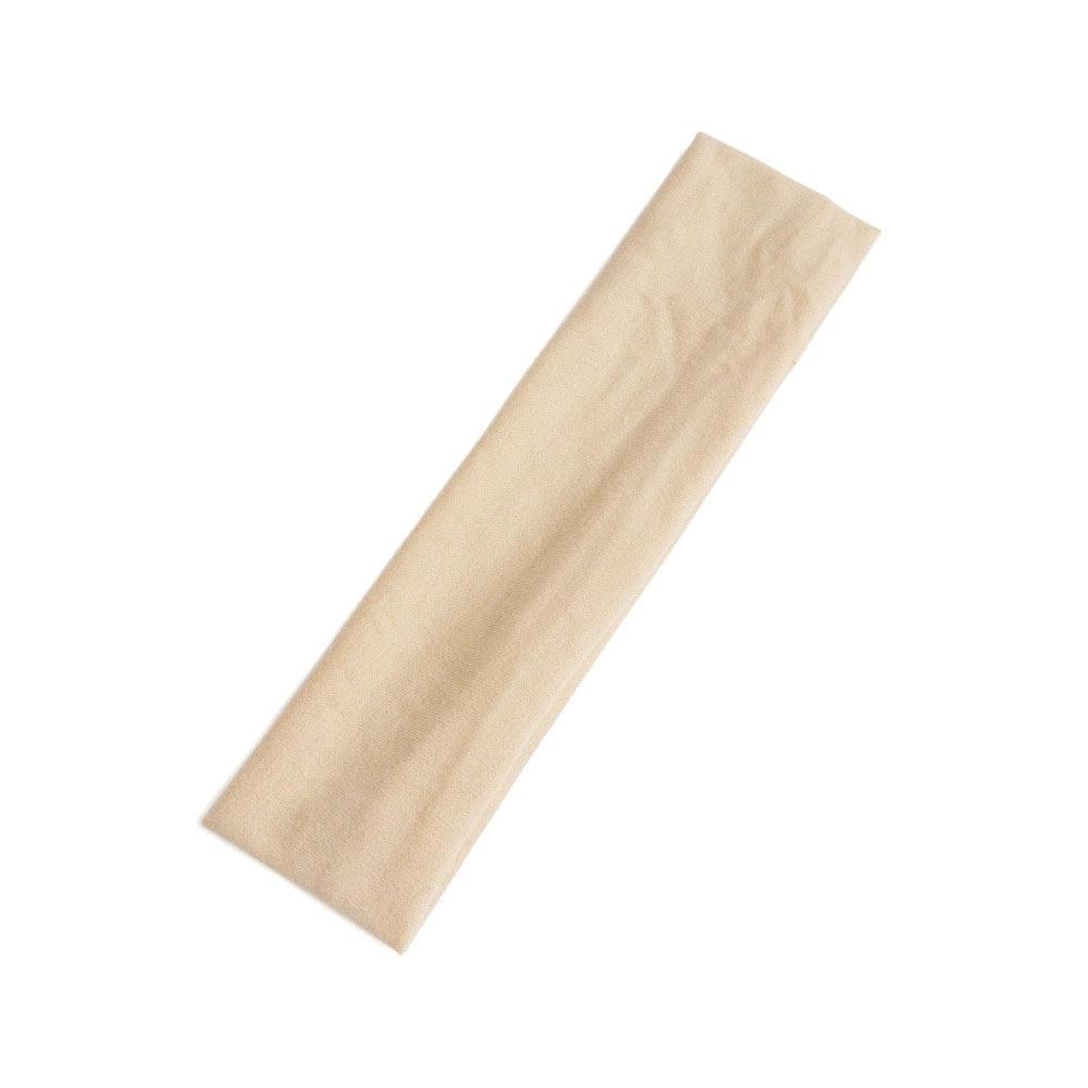 6CM Solid Color Yoga Headband - Wide Edge Elastic Fitness Hairband