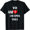 Funny Shirt Yo Amo a Mi Esposa Toxica, I Love My Toxic Wife T Shirt
