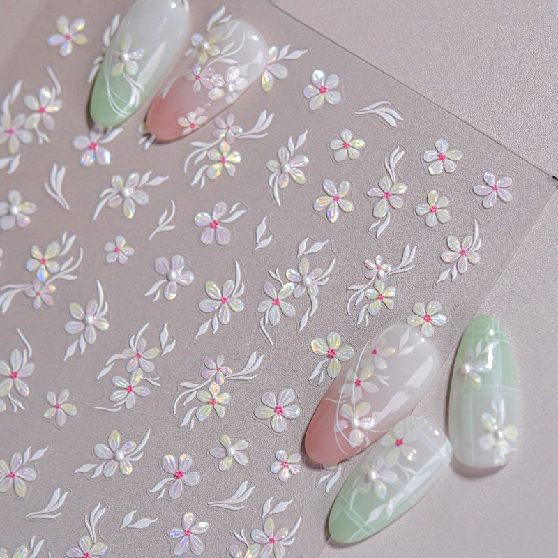 

Яркий кристалл Весенний персиковый цвет Наклейка для ногтей Рельеф 5D Новинка 3dстерео Интернет-знаменитость Инстаграм Цветочные украшения для ногтей Spring Peach 4992((Crystal Drill))