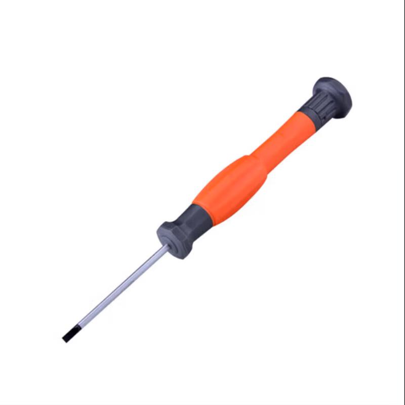 SHEFFIELD Two-Tone Handle Precision Flathead Screwdriver