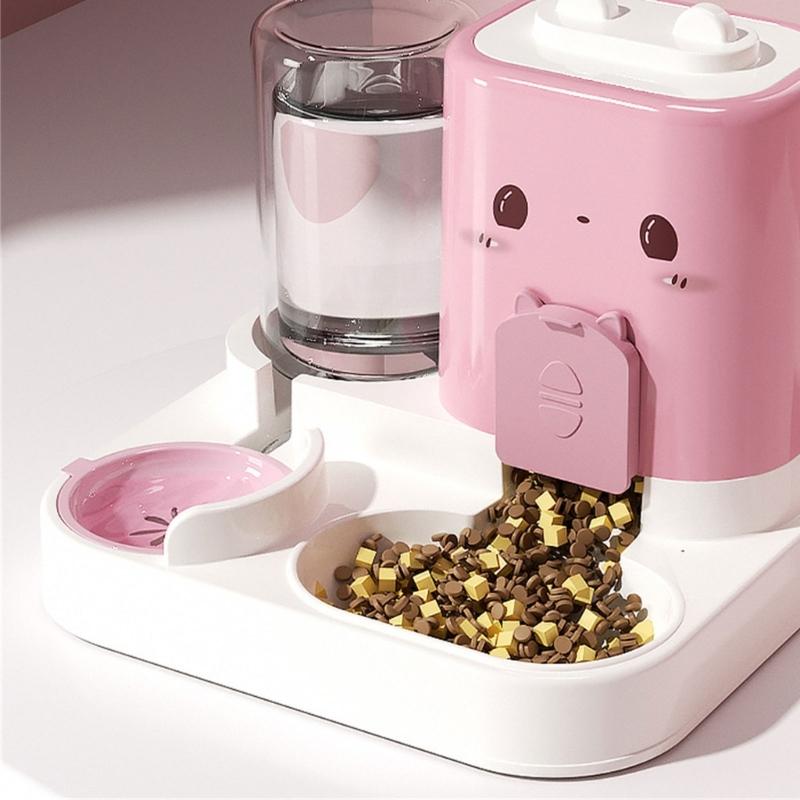 Smarted Pet Feeders With Timers And Portion Control Integrated Food Water Dish Anti Spill Safe Materials