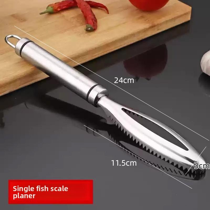 

Многофункциональный инструмент для чистки рыбы из нержавеющей стали Ручной удалитель рыбной чешуи для использования на кухне