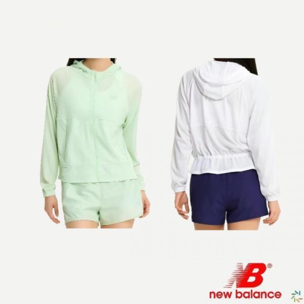 

New Balance Пончо Быстросохнущее С Капюшоном На Молнии 2 Типа Nbmde3w712 (10)White／85(S)
