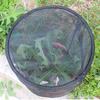 Bird Netting for Garden Protection Garden Plant Netting with Drawstring for Fruit Trees Tomato Plants Black 9.84x11.81in