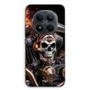 Phone Case - MANIACASE - Xiaomi Redmi Note 15 Pro 5g - Silicone TPU - Mechanical Skull - Harley Davidson