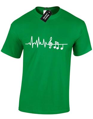 Musician Ekg Ecg Music Lover Guitar Player Drummer Unisex T-Shirt Unisex T-Shirt
