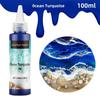 100ml Epoxy Resin Pigment Set with Colors High Concentration Opaque Resin Dye for UV Resin Crafts and Cell Effects