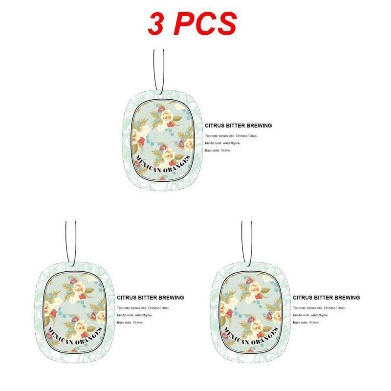 1/3/5 Adet Araba Malzemeleri Koku Giderici Parfüm Kağıdı Asılı Parça Sevimli Keskin Olmayan Araba Katı Takı Araba Aksesuarları Taşınabilir