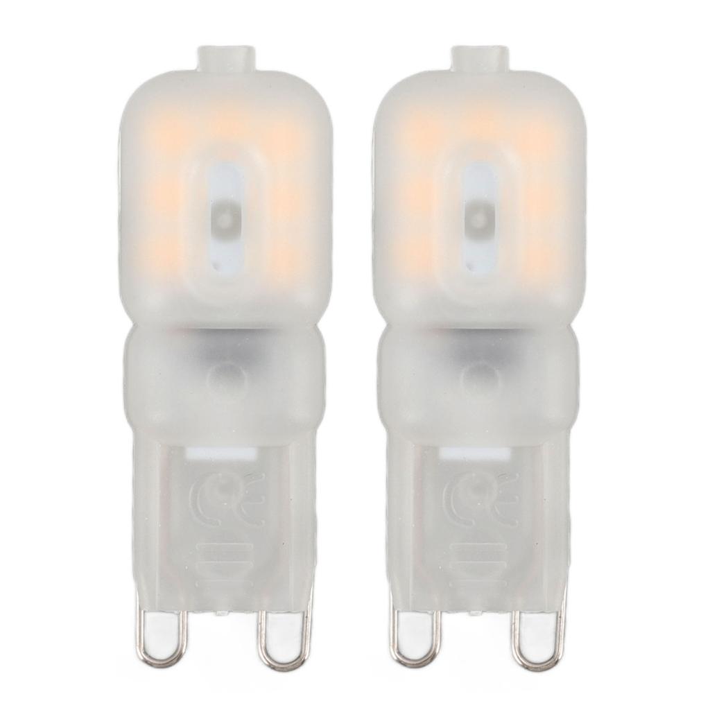 2pcs G9 LED Bulbs Professional 14LEDs High Brightness 270lm Dimmable Replacement Light Bulbs 3W 220V