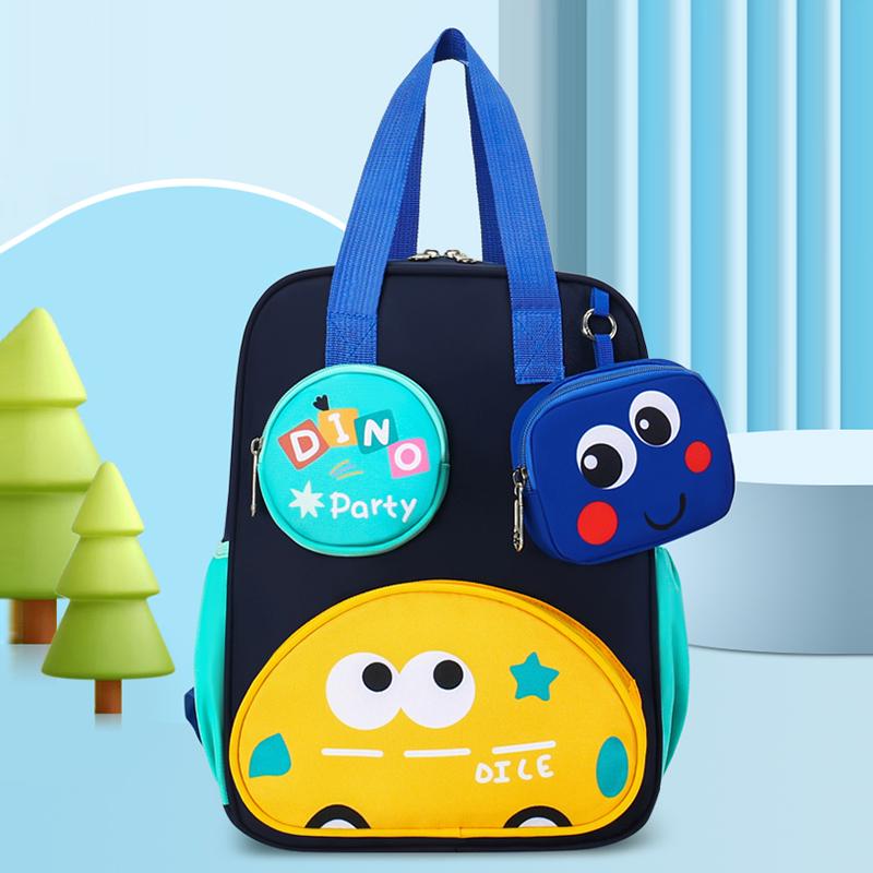Large Capacity Children's Backpack Fashion Cartoon Personality Back-to-School Season Shoulder Bag