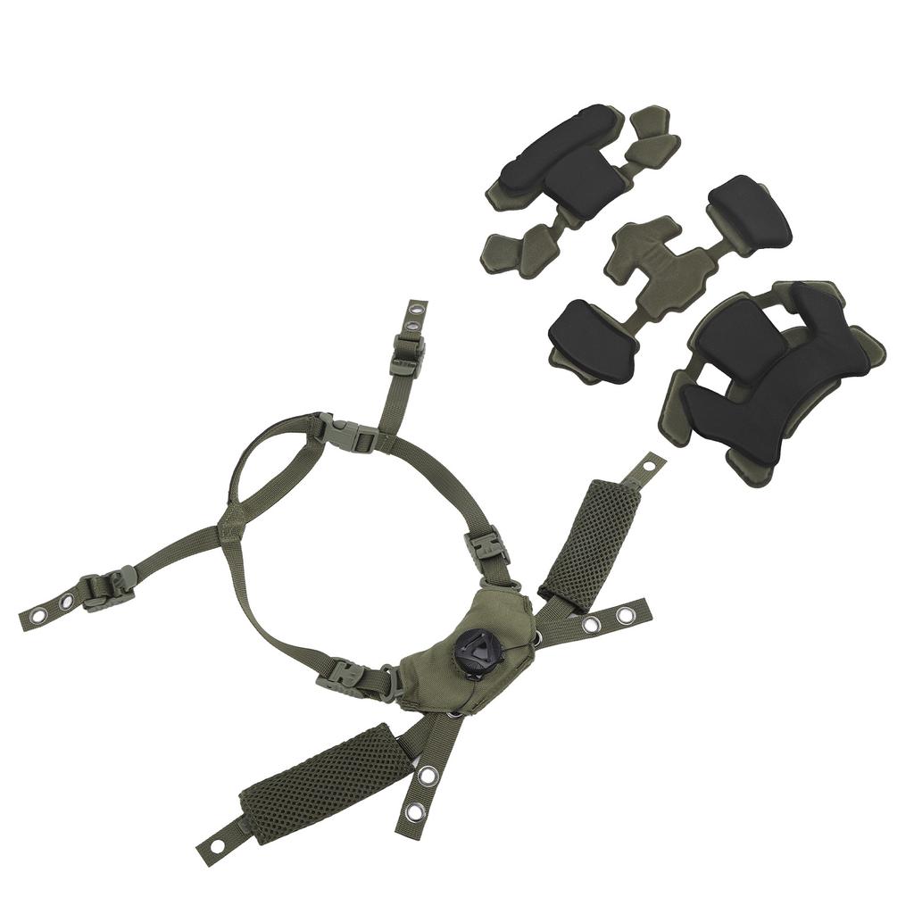 Sistem de suspensie cu cadran pentru cască, curea de bărbie, kit de căptușeală pentru cască pentru cască Fast pentru MICH pentru Wendy