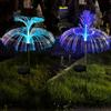 LED Garden Lights Jellyfish Decoration Solar Power Lights Waterproof Outdoor Pathway Solar Lamp Fairy Patio Villa Yard Decor