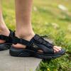 Reebok Hyperium Slide Summer Sports Casual Versatile Fashion Breathable Outdoor Beach Sandals Unisex Sandals Black 100210105