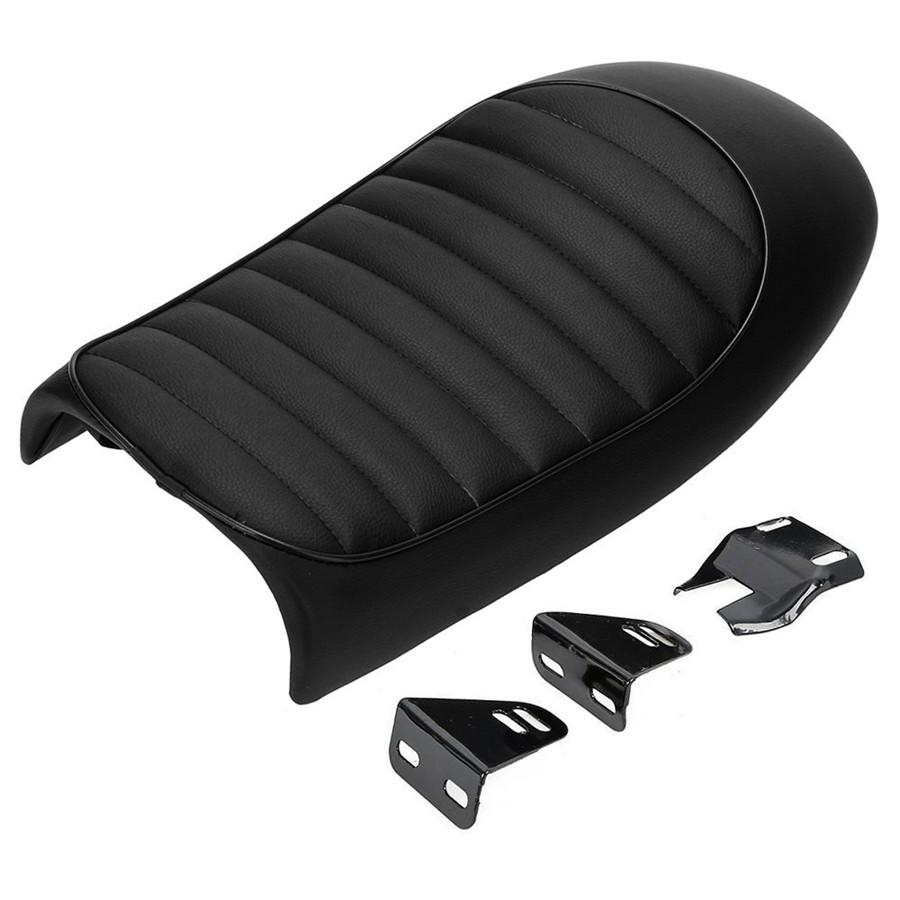 Motorcycle Flat Custom Vintage Saddle Cafe Racer Seat/Crocodile leather Seat For