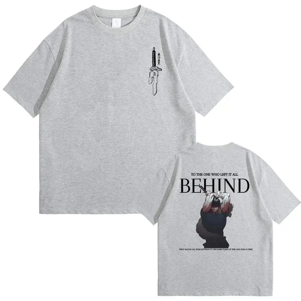 Summer Japanese Anime Jujutsu Kaisen Men Teenager T-shirt Manga Ryomen Sukuna Boys Short Sleeve T-shirts Oversized Cotton Casual