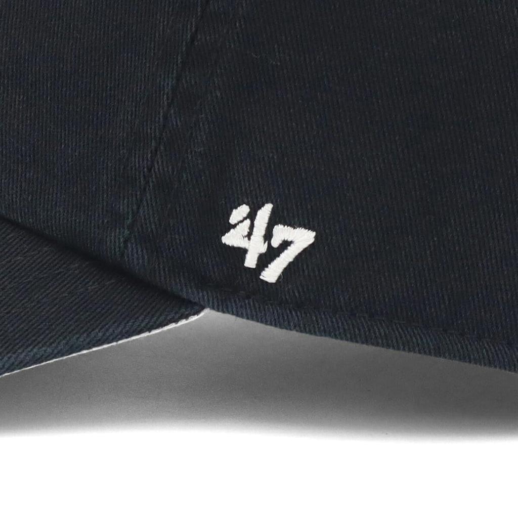 Marken-Kappe Aufräumen Spannung MLB New York Yankees Schwarz 14751117 FSB36C1210 '47 Damen