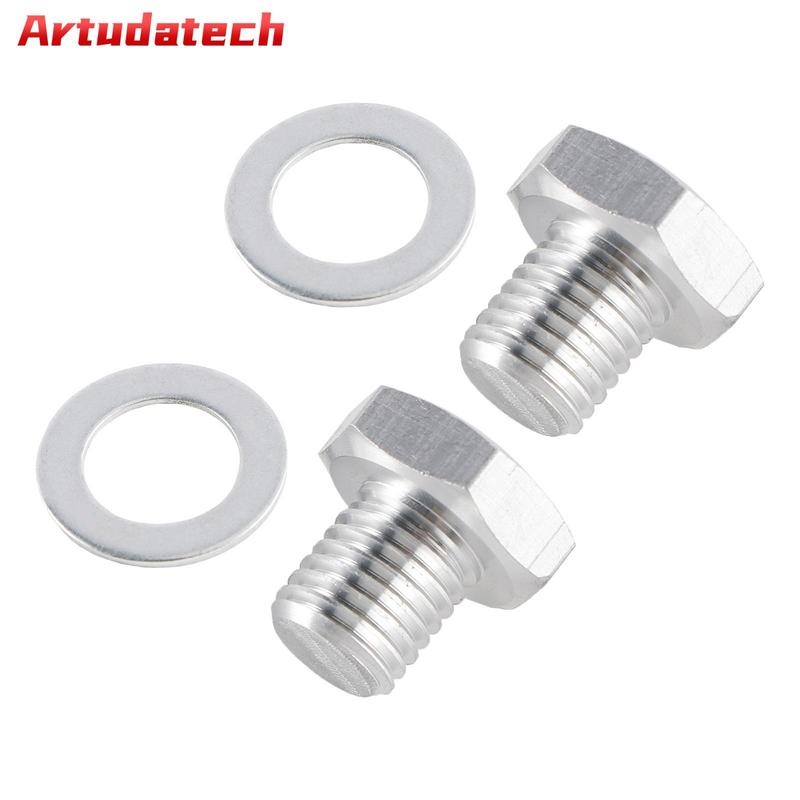 Artudatech Cylinder Head Plug for Coolant Temperature Sensor Hole M12-1.5 LS1 LSX LS3