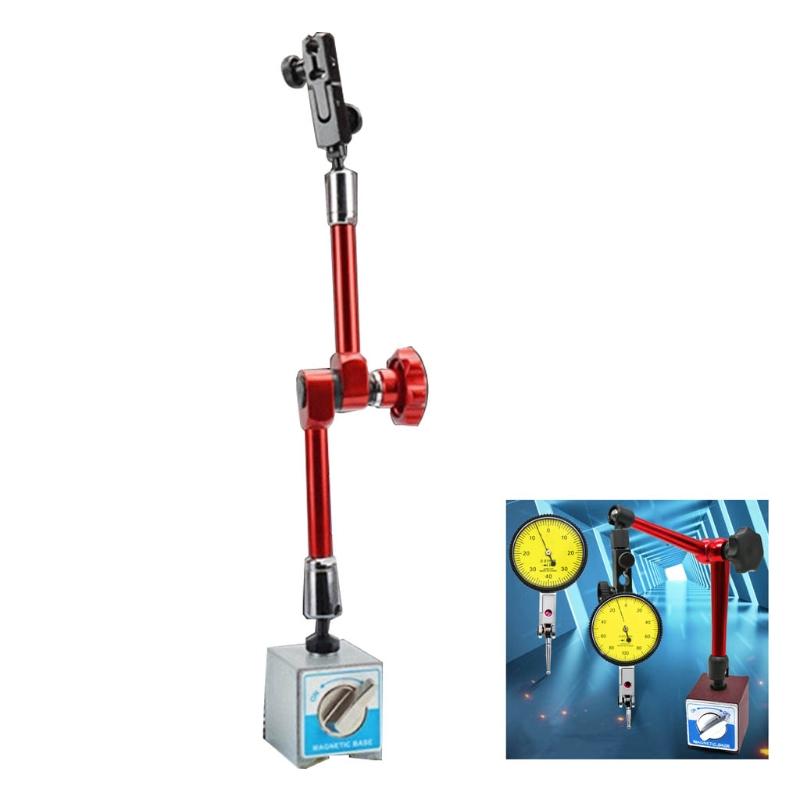 Reliable Adjustable Magnetic Base Holder for Digital Dial Indicator Use for Metalwork Pieces and Maintain Fine Stable