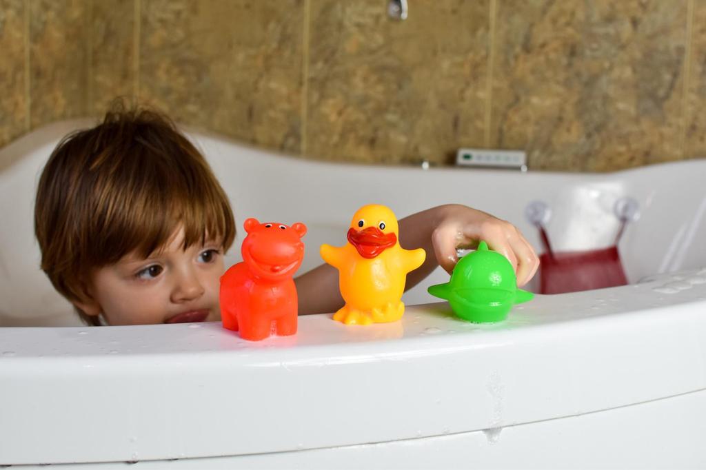 Mom's Care Zwierzęta Zestaw Zabawek Do Kąpieli W Siatce