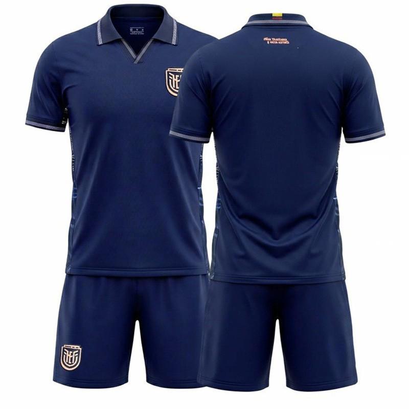 

2627 World Cup Ecuador Away Game No. 10 Pais Jersey 23 Caesedo Children s Football Uniform Suit Men #28