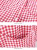 2024 Women's Korean Style Plaid Cotton Long Sleeve Loose Casual Shirt - Plus Size, Mid-Length