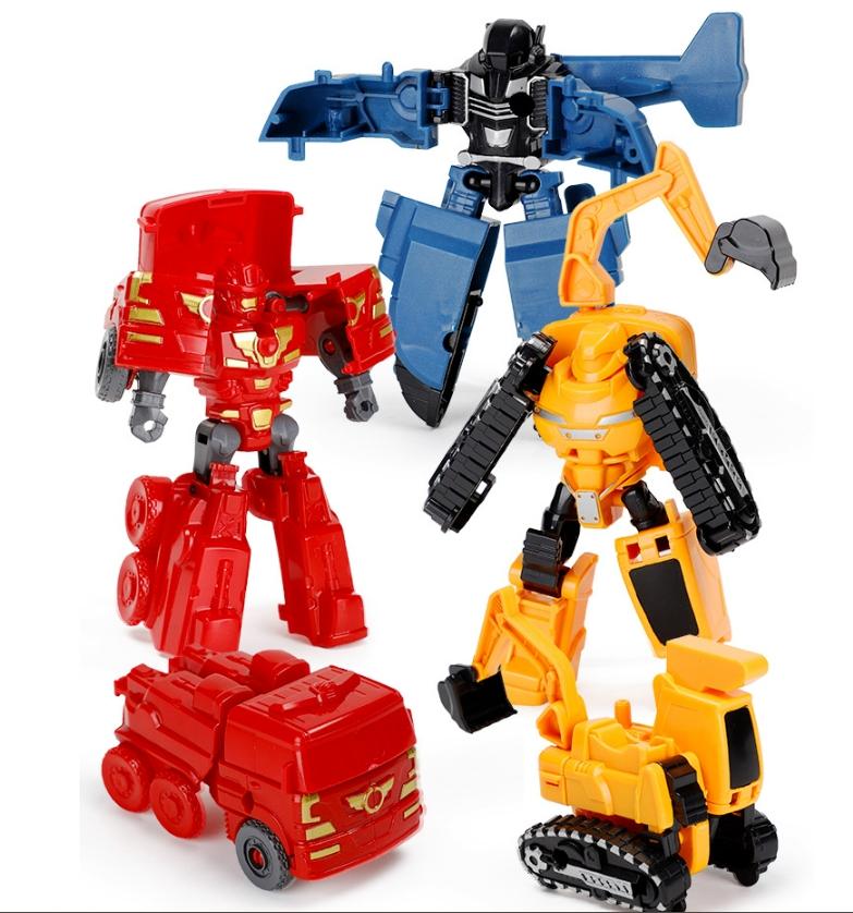 Children's Cool Deformation Robot Series Toy Model Simulation Airplane Car Deformation Robot Toy Kids Puzzle Toys Boys' Gifts