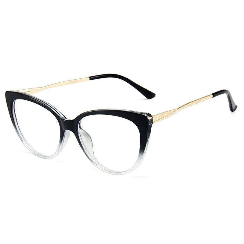 Stylish Cat Eye Optical Eyeglasses Frame Female Retro Clear Lenses Optical Glasses Frames Prescription Spectacle Frame