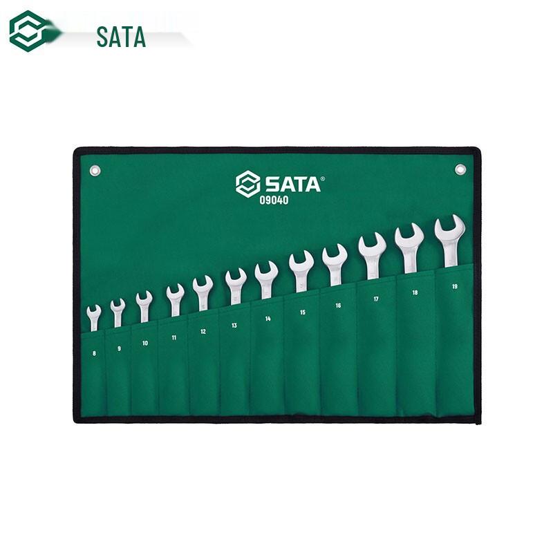 SATA 09040 12-Piece Ratcheting Wrench Set 12-Piece Set