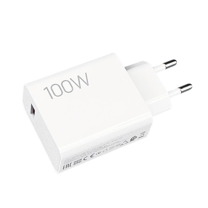 EU Standard 100W USB Fast Charger for Xiaomi 17ProMax & Redmi K90