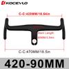KOCEVLO K05 Full Carbon Gravel One-Piece Integrated Drop Bar with Internal Routing and Spacers
