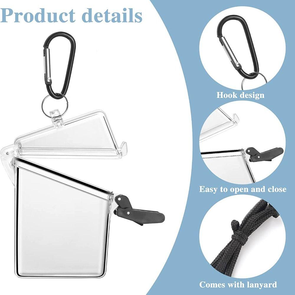 

Маленький шкафчик для ключей, прозрачный водонепроницаемый чехол, сухая коробка