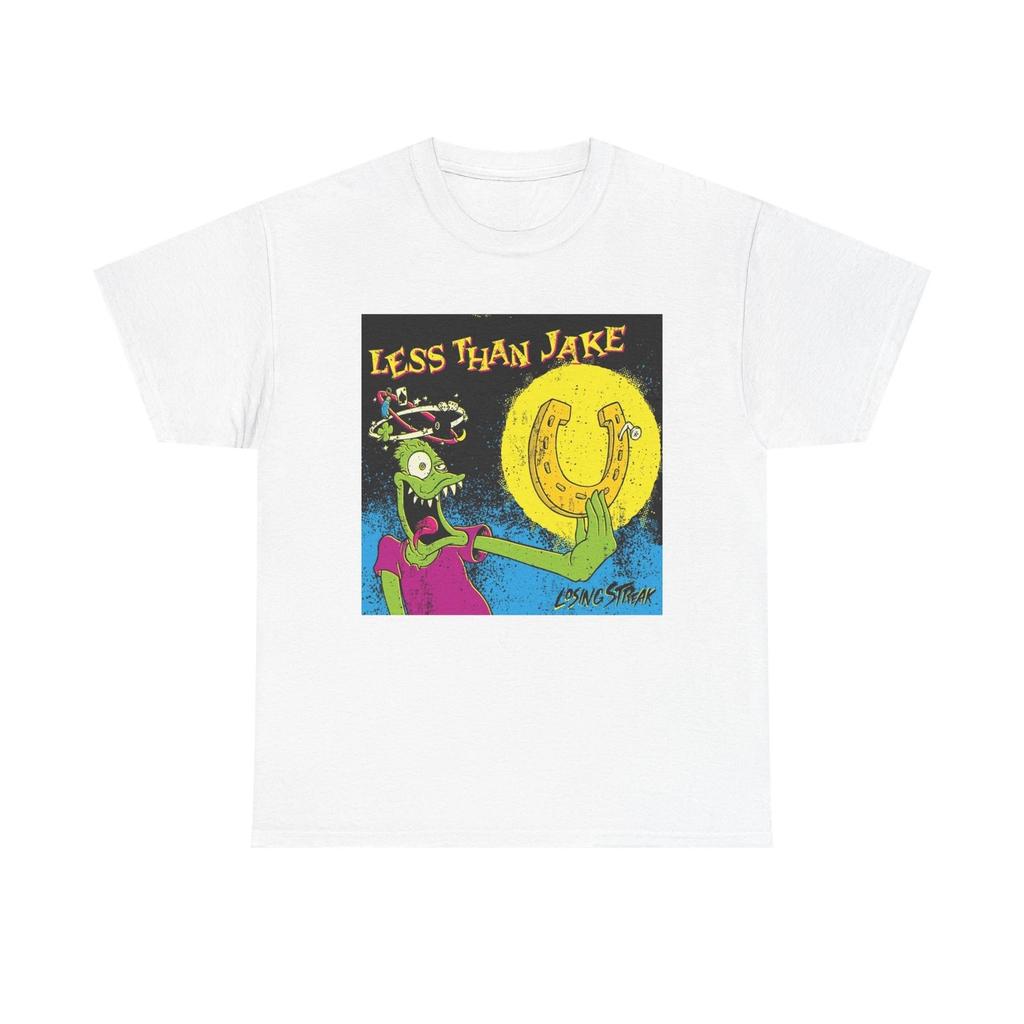 Less Than Jake Tshirt Vintage Punk Rock Band Merch Unisex Heavy Concert Tee