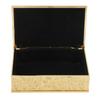 Gold Trinket Storage Box Zinc Alloy Metal Jewelry Box Jewelry Boxes Keepsake Box  For Ladies