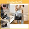 Elegant Black Nylon Crossbody Bag For Women With Practical Phone Pocket