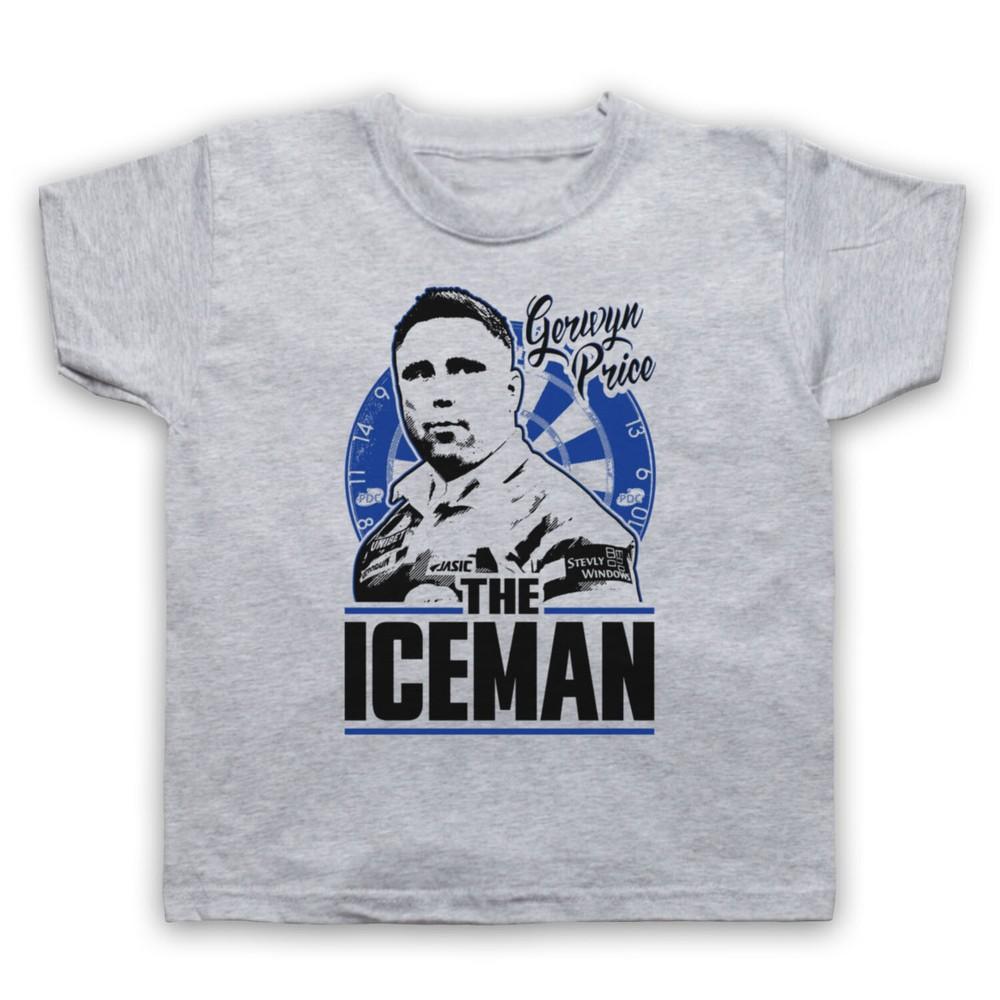 

Gerwyn Price The Iceman Darts Tribute Welsh Player Kids Childs T-Shirt L