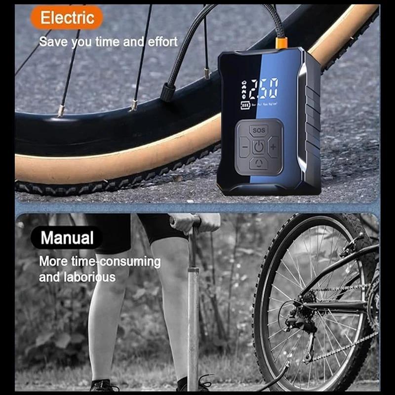150PSI Wireless Car Air Compressor Electric Air Pump Tire Inflator Pump for Motorcycle Bicycle Boat AUTO Tyre Balls Inflatable