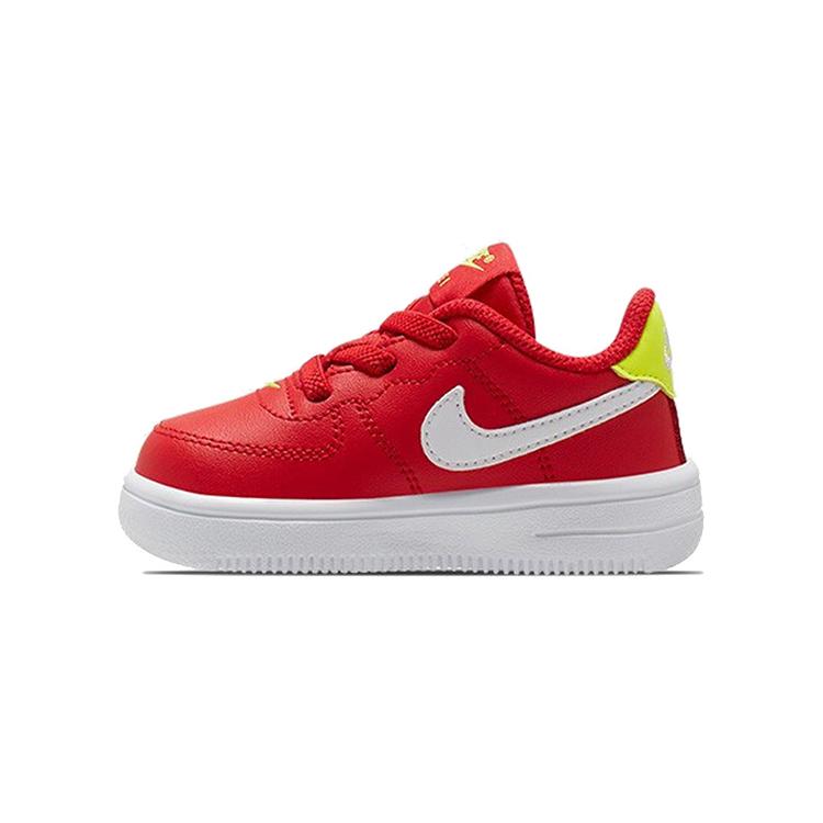 

Nike Air Force 1 18 Low top Skateboard Shoes Red Infant And Toddler 905220-607 22