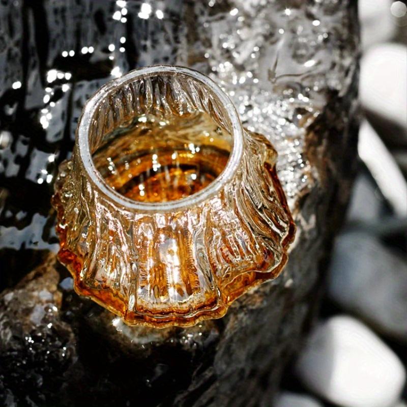 Stylish Coffee Mug Aesthetic Water Cup Ins Design Fuji Mountain Glass Cup Whiskey Glass Dirty Coffee Cup