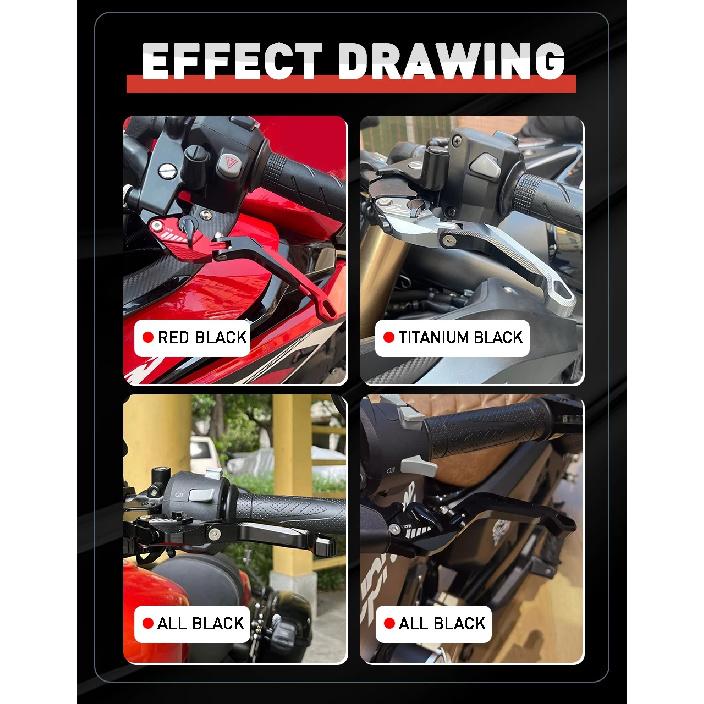 NEW For Yamaha NMAX 160 155 125 2015-Present Motorcycle Accessorie Clutch Lever Brake Lever Set Adjustable Folding Handle Levers