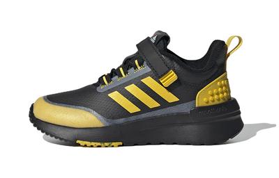 Zapatillas LEGO x Racer Tr J Cómodas Resistentes a la Abrasión Caña Baja Zapatillas de Correr para Niños Negro Amarillo Niños GW4002